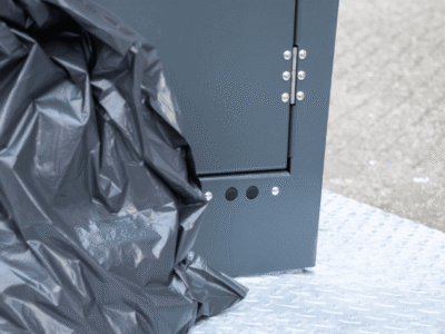 Binfinity Litter Detect Sensor detecteert afvalzakken naast container