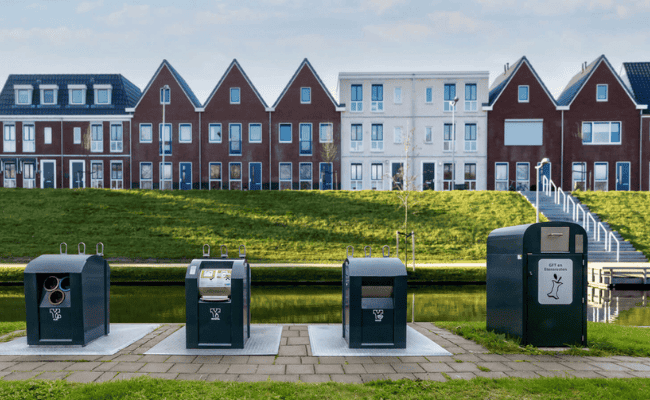 Containers - stedelijke omgeving Containers in stedelijke omgeving